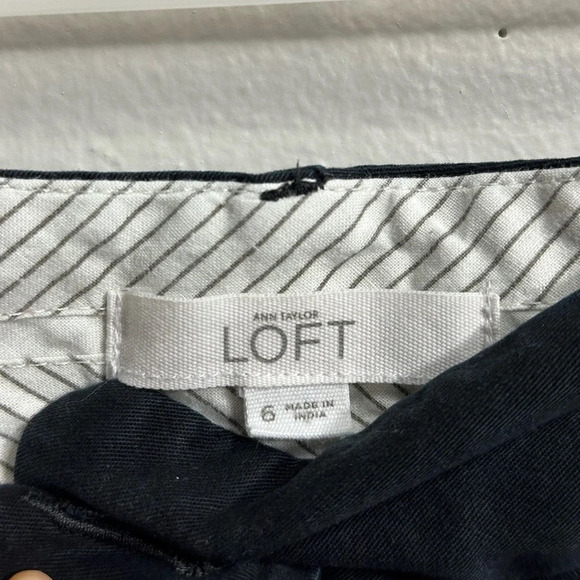 Ann Taylor LOFT Casual Women Black Cargo Shorts Size 6. - Picture 6 of 8